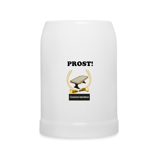 „Imperialer Krug – PROST! Edition | Fliesentisch-Imperium est. 2015“ - white