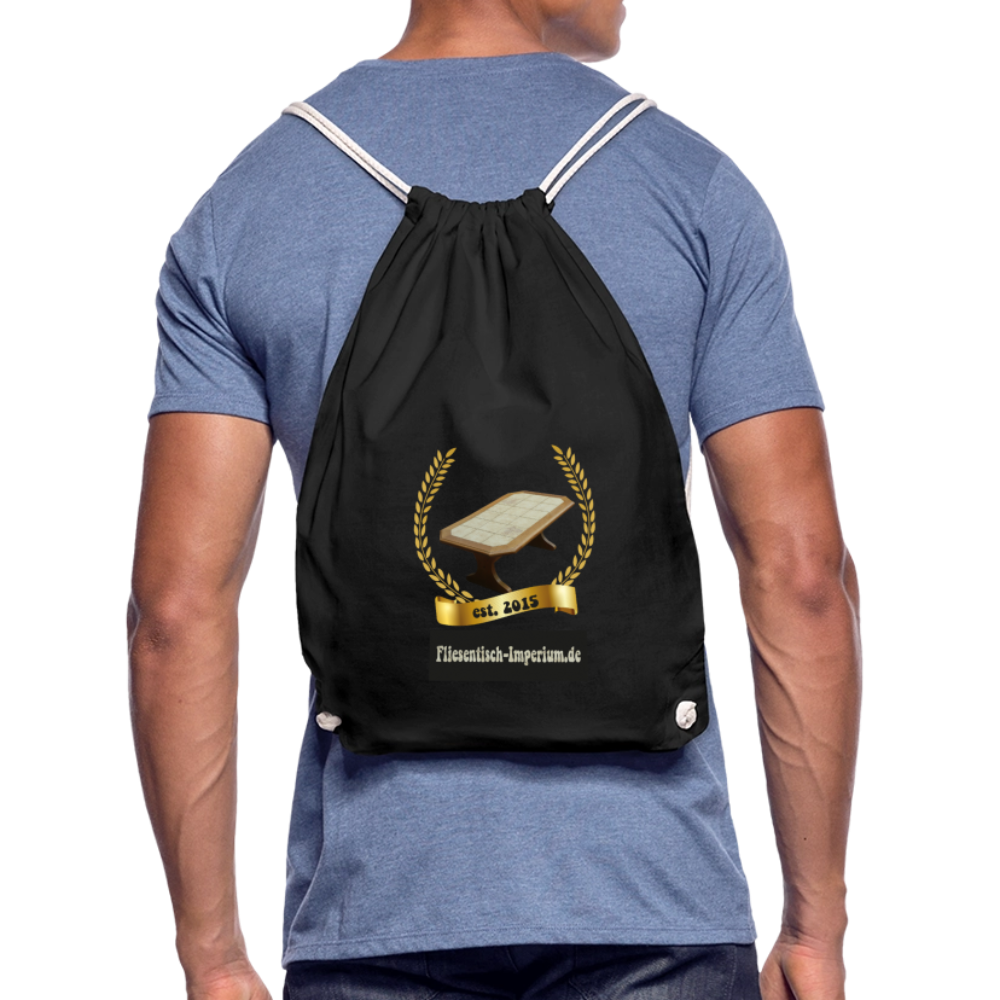 Turnbeutel - Schwarz