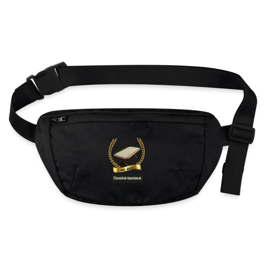 Stanley/Stella recycelte Gürteltasche - Schwarz