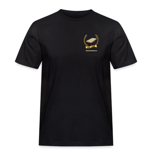 Männer Workwear T-Shirt - Schwarz